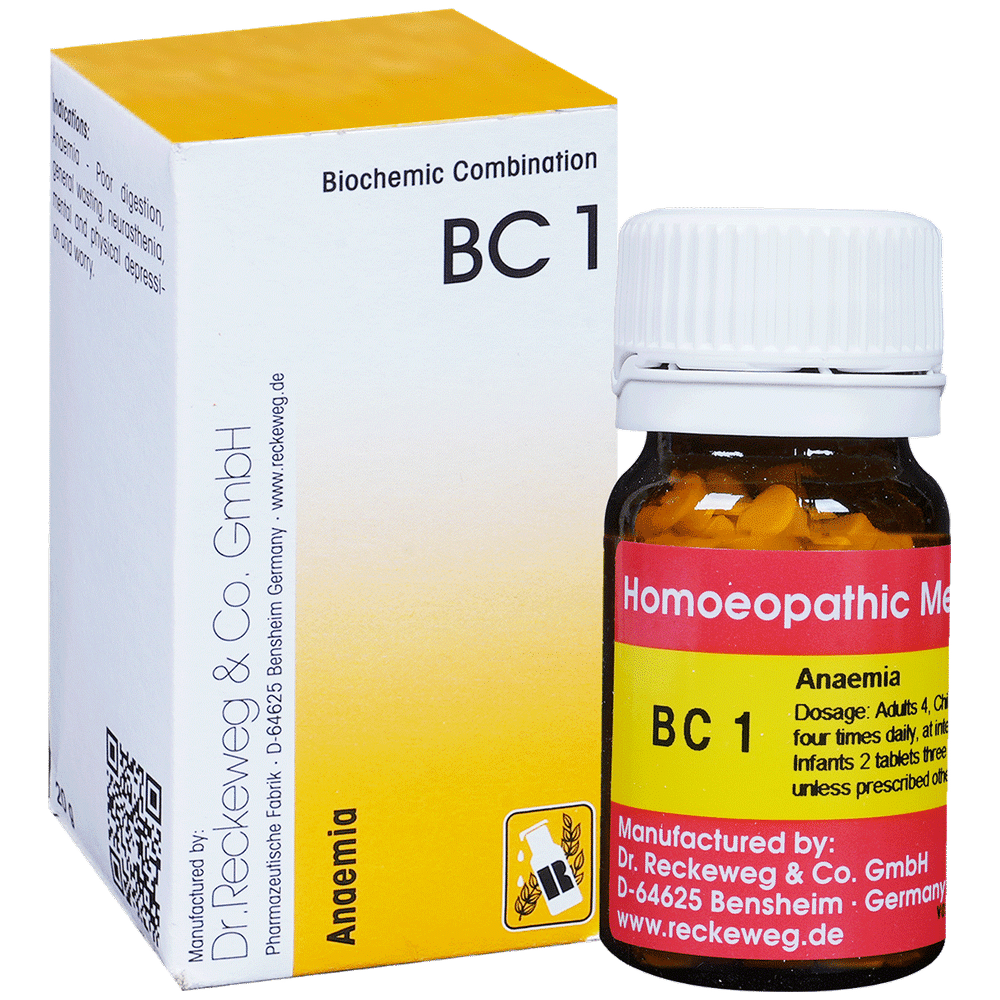 Dr. Reckeweg Bio-Combination 1 (BC 1) Tablet