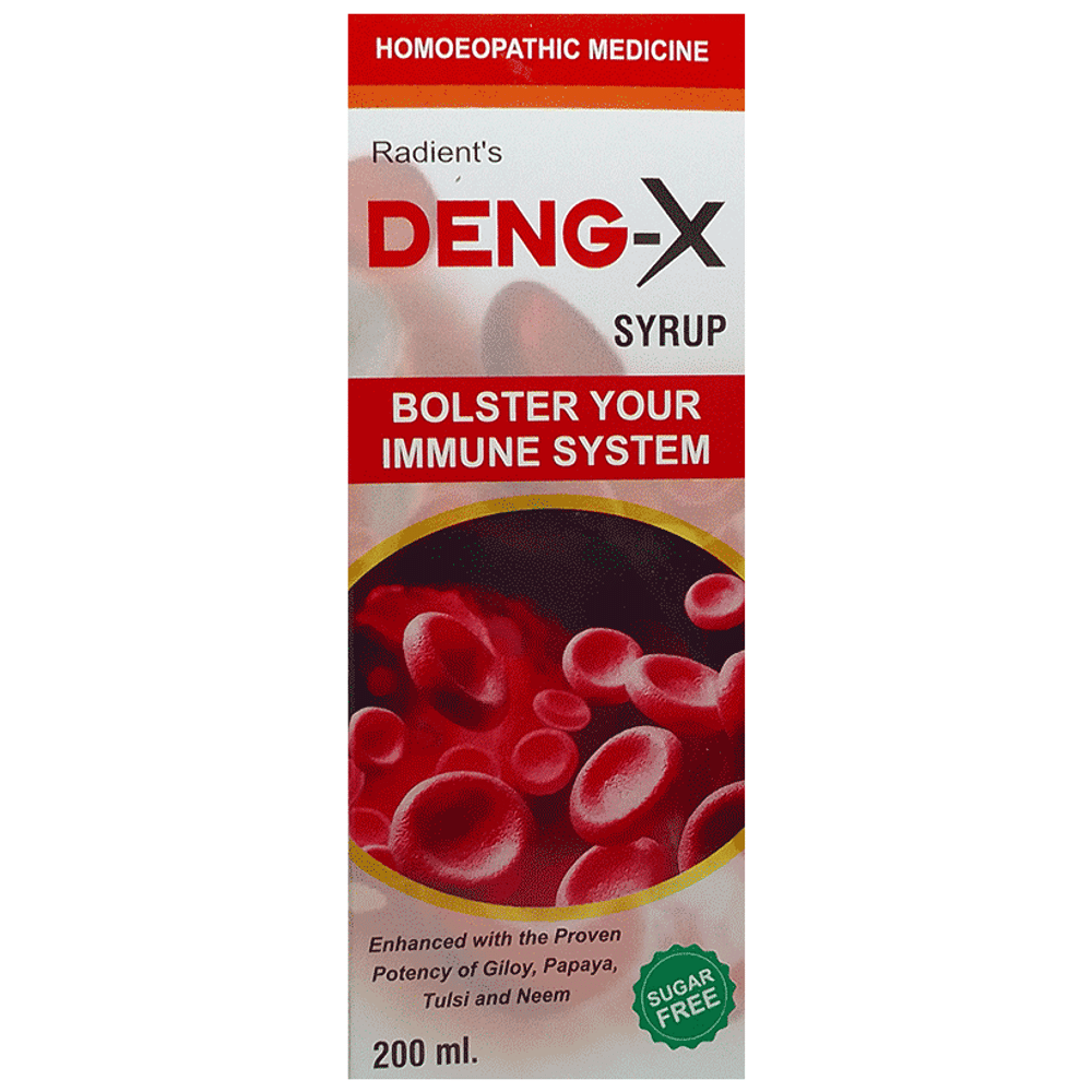 Radient Deng-X Syrup Sugar Free