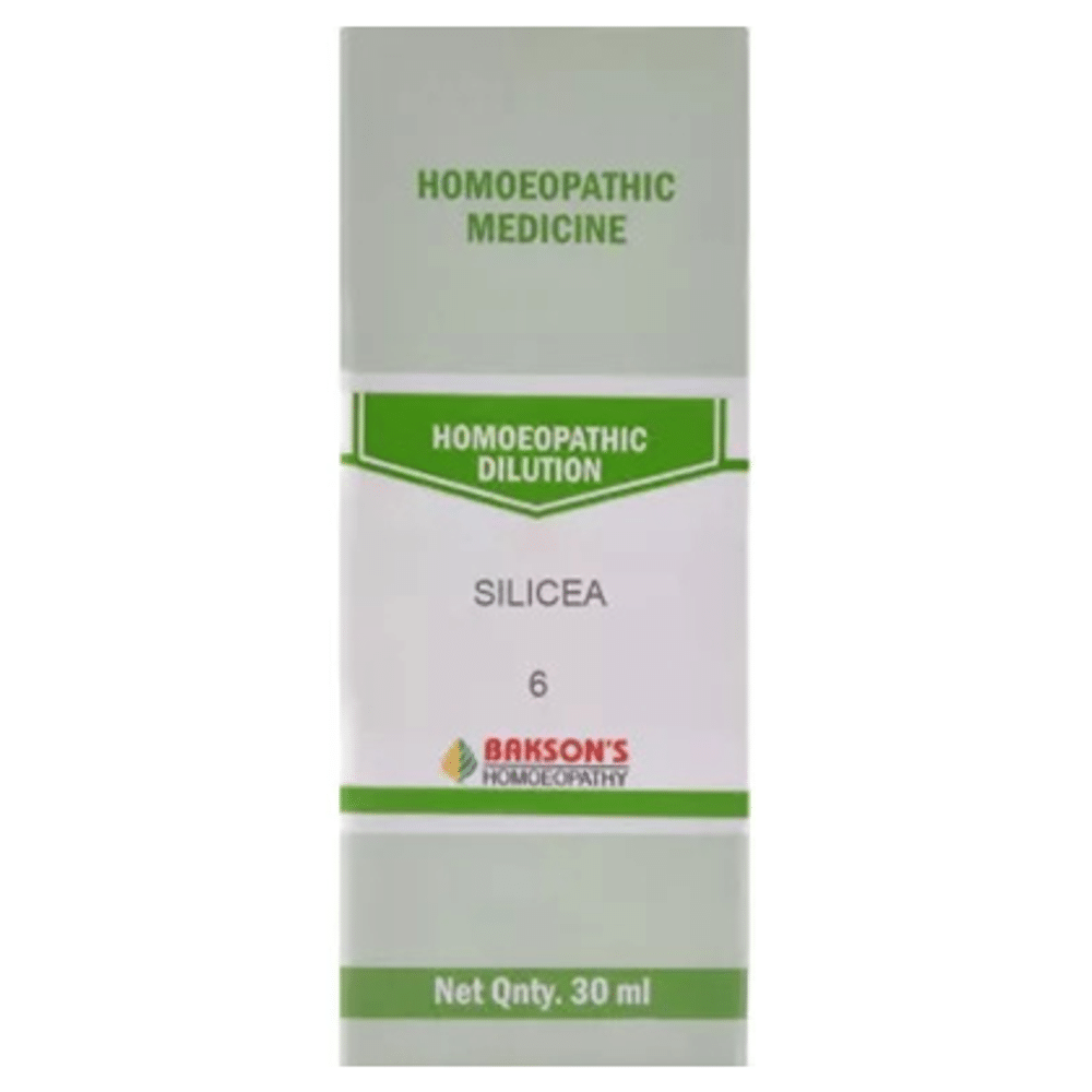 Bakson's Homeopathy Silicea Dilution 6