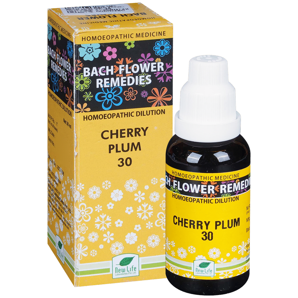 New Life Bach Flower Cherry Plum 30