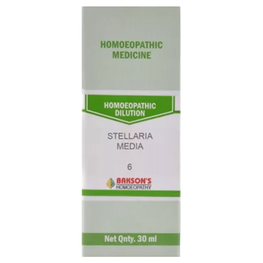 Bakson's Homeopathy Stellaria Media Dilution 6 CH