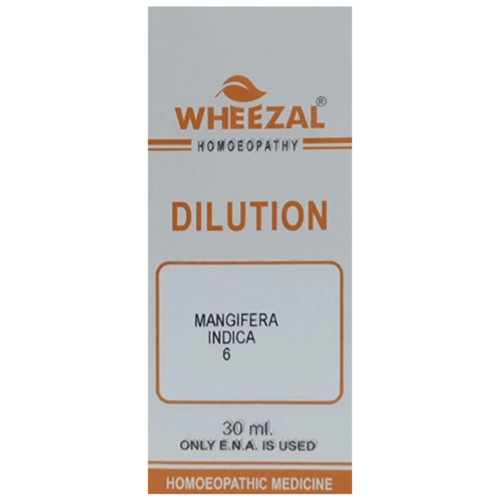 Wheezal Mangifiera Indica Dilution 6