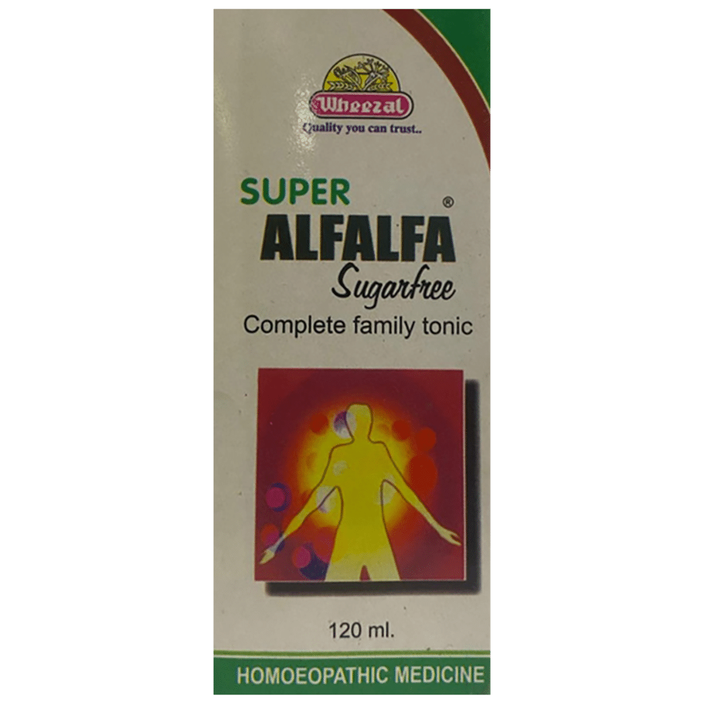 Wheezal Super Alfalfa Syrup Sugar Free