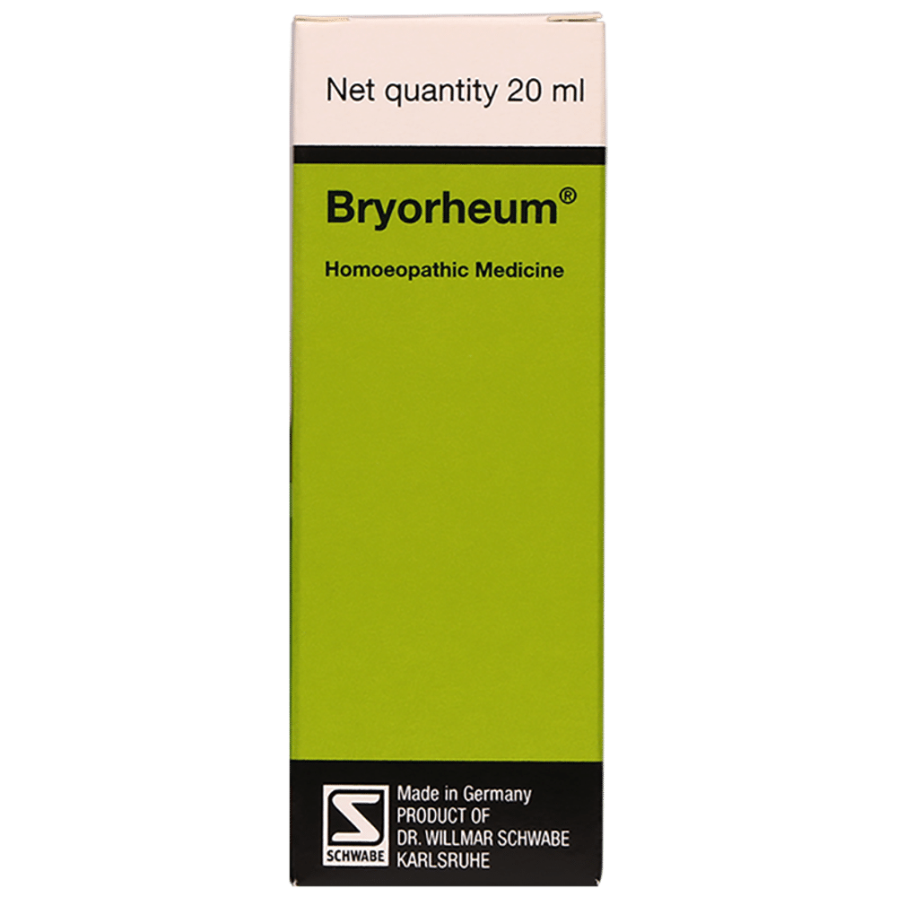 Dr Willmar Schwabe Germany Bryorheum Drop