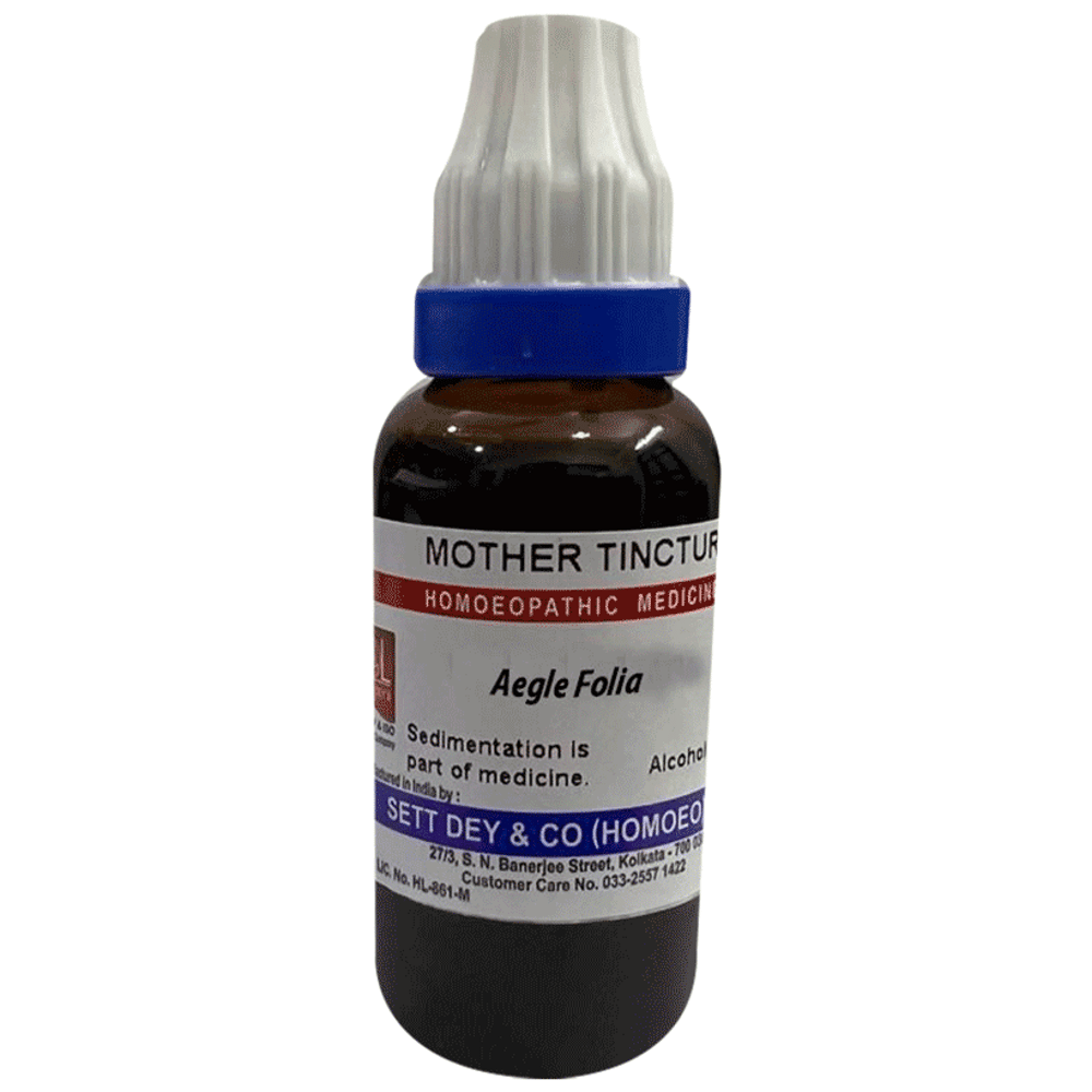 Sett Dey Aegle Folia Mother Tincture Q