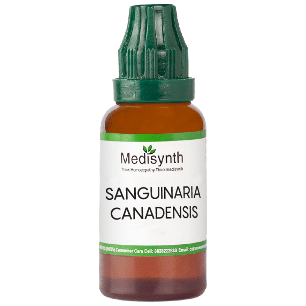 Medisynth Sanguinaria Canadensis Dilution 30