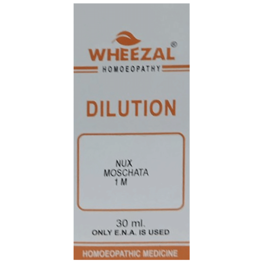 Wheezal Nux Moschata Dilution 1M