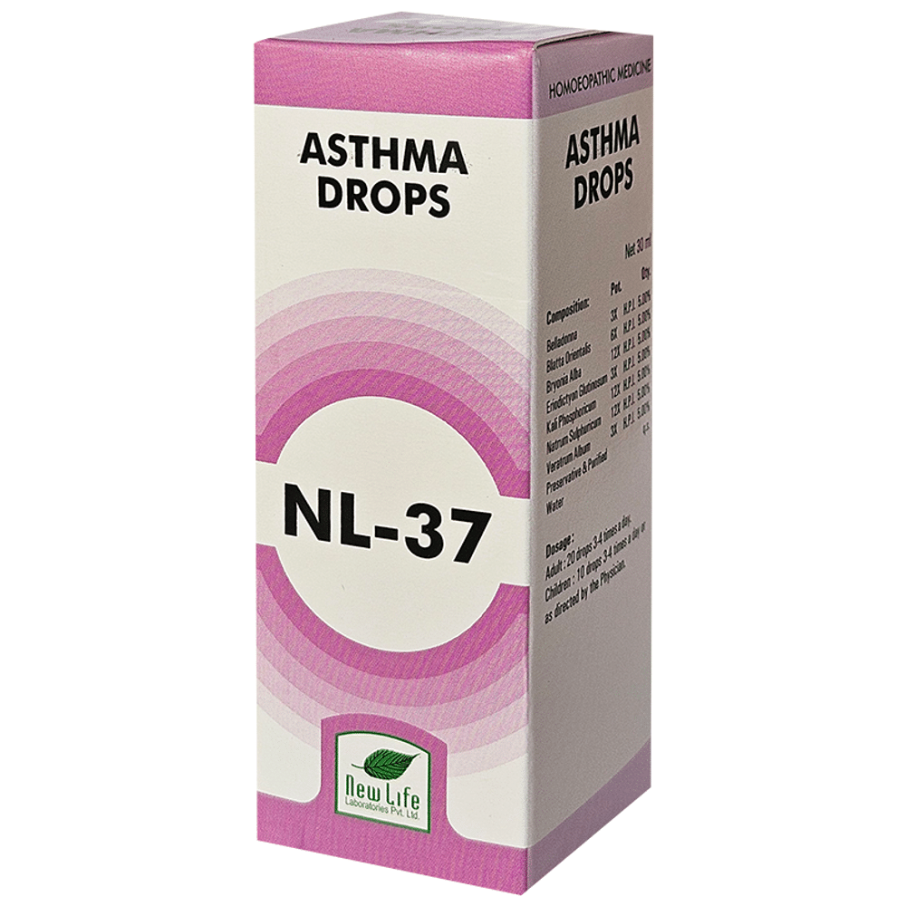 Dr Boricke NL 37 Asthma Drops