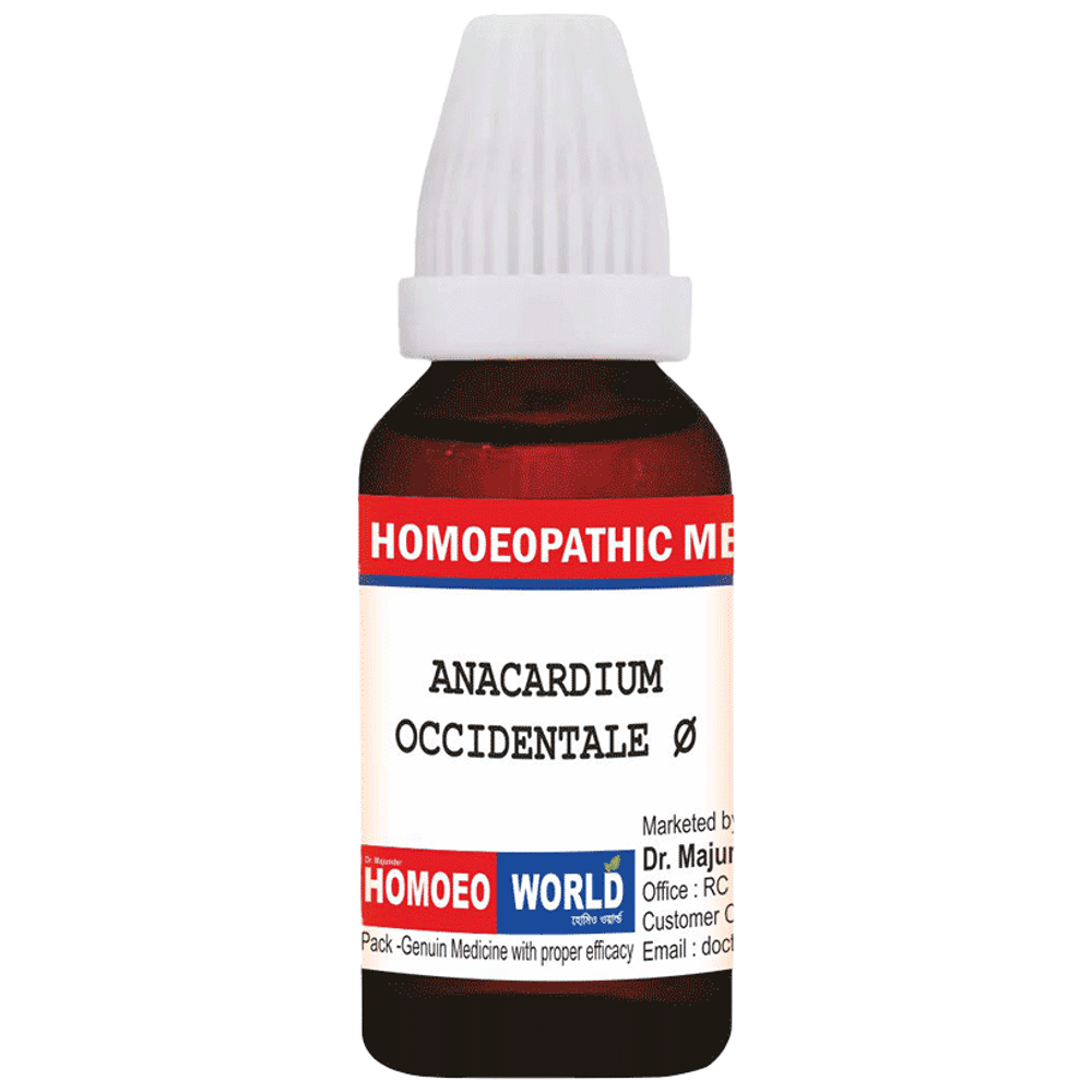 Dr. Majumder Homeo World Anacardium Occidentale Q Mother Tincher(30ml Each)