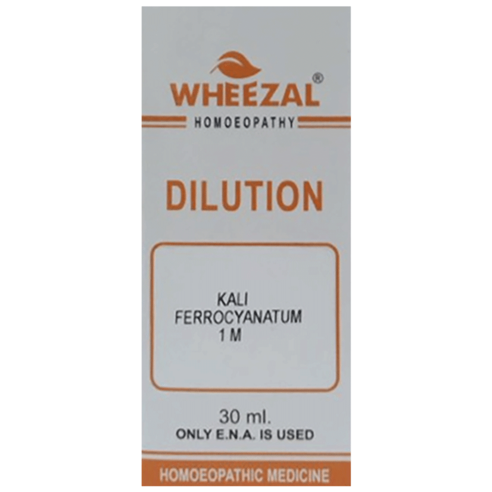 Wheezal Kali Ferrocyanatum Dilution 1M