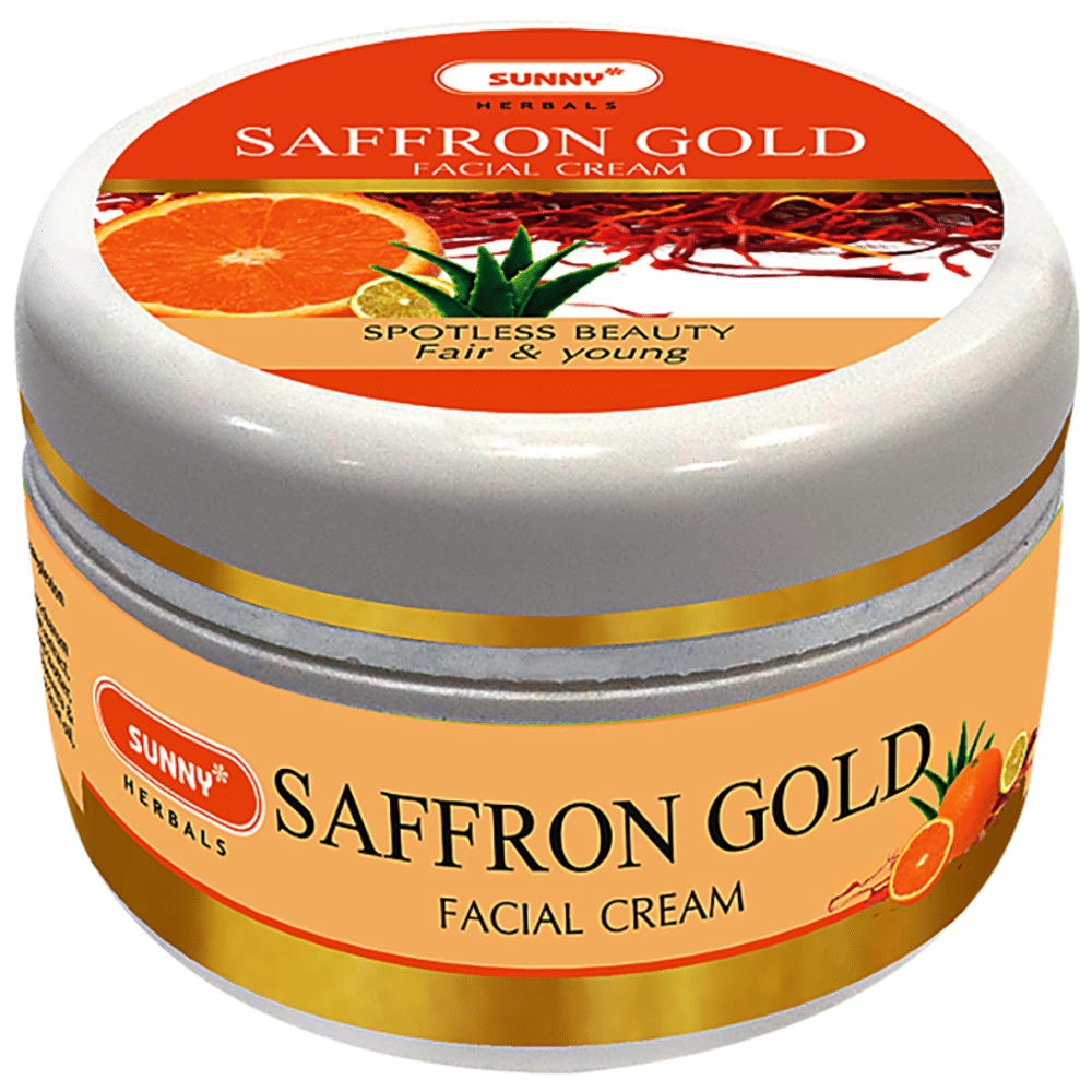 Sunny Herbals Saffron Gold Facial Cream