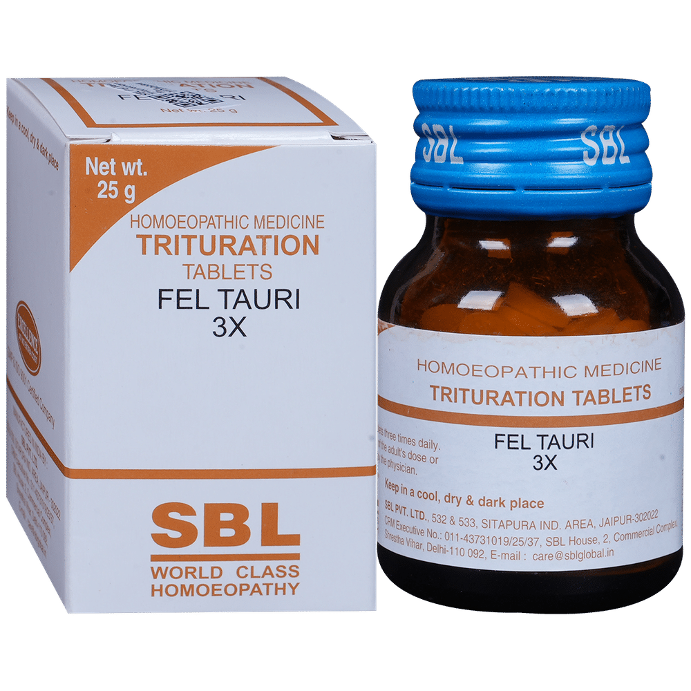 SBL Fel Tauri Trituration Tablet 3X