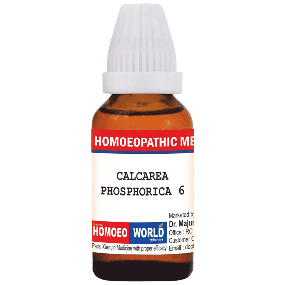 Dr. Majumder Homeo World Calcarea Phosphorica Dilution(30ml Each) 6 CH