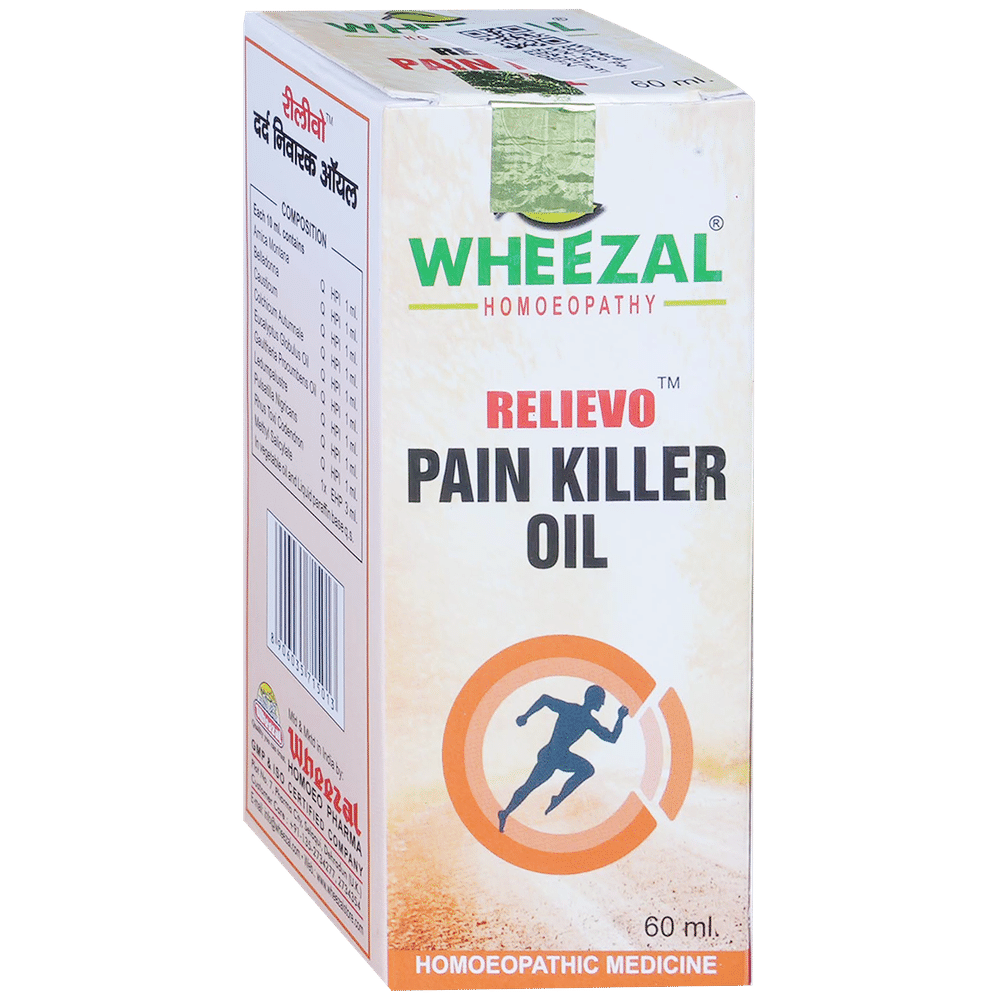 Wheezal Relievo Pain Killer Oil