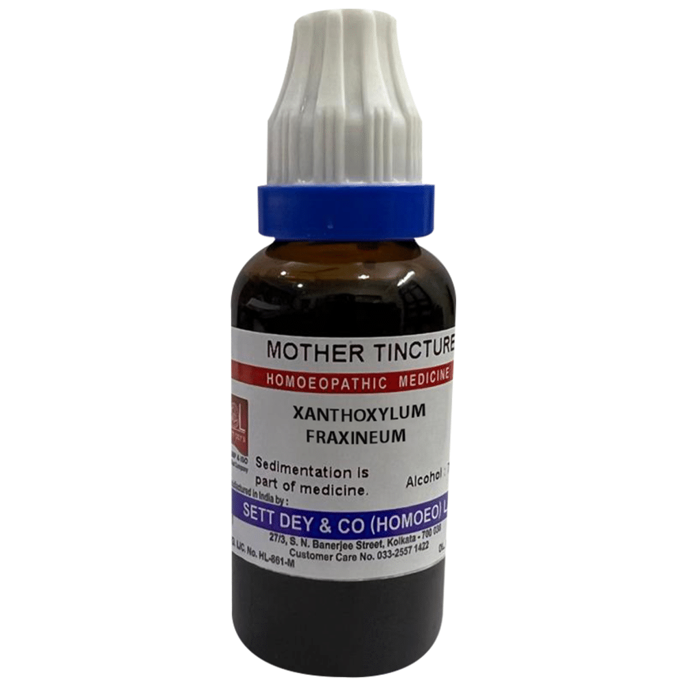 Sett Dey Xanthoxylum Fraxineum Mother Tincture