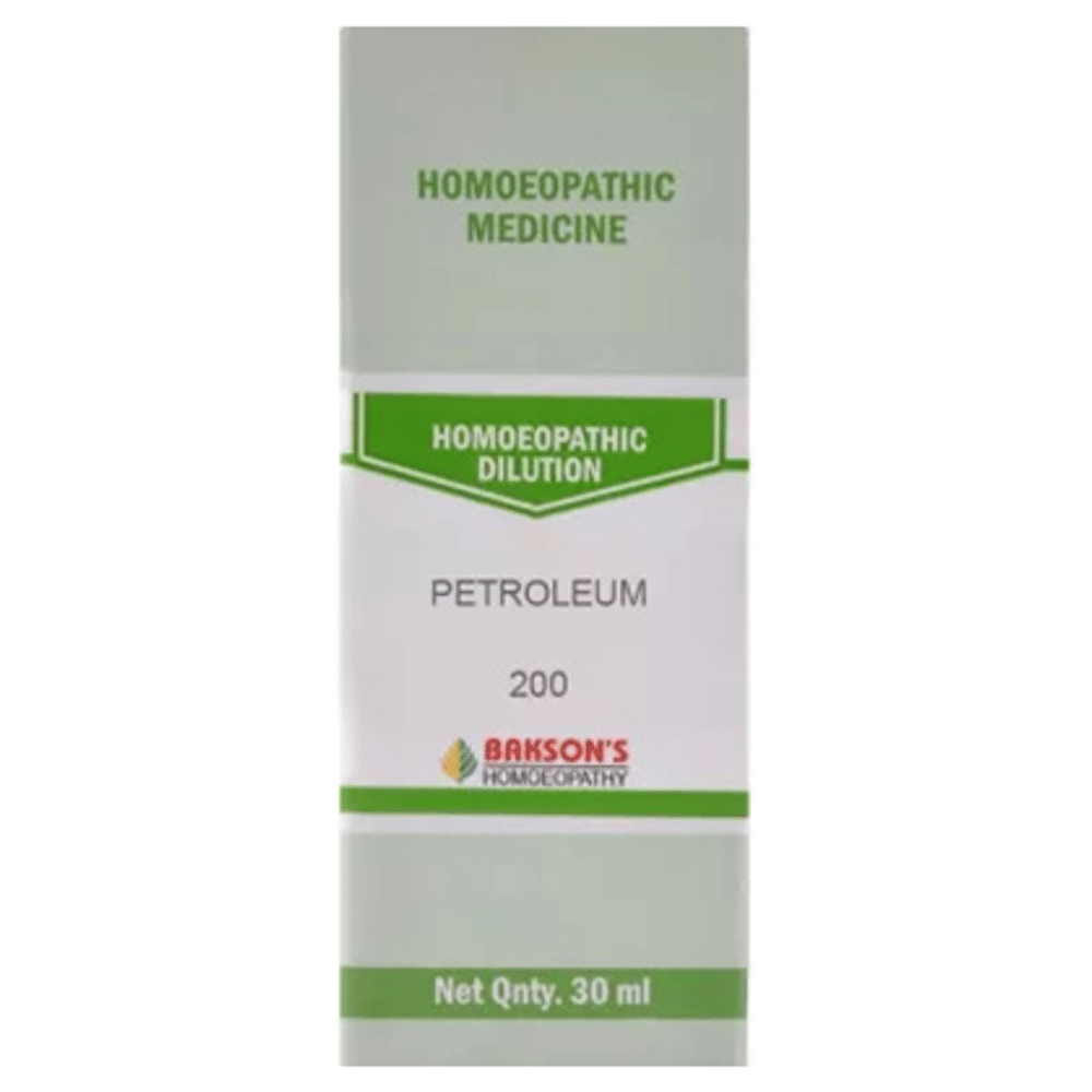 Bakson's Homeopathy Petroleum Dilution 200 CH