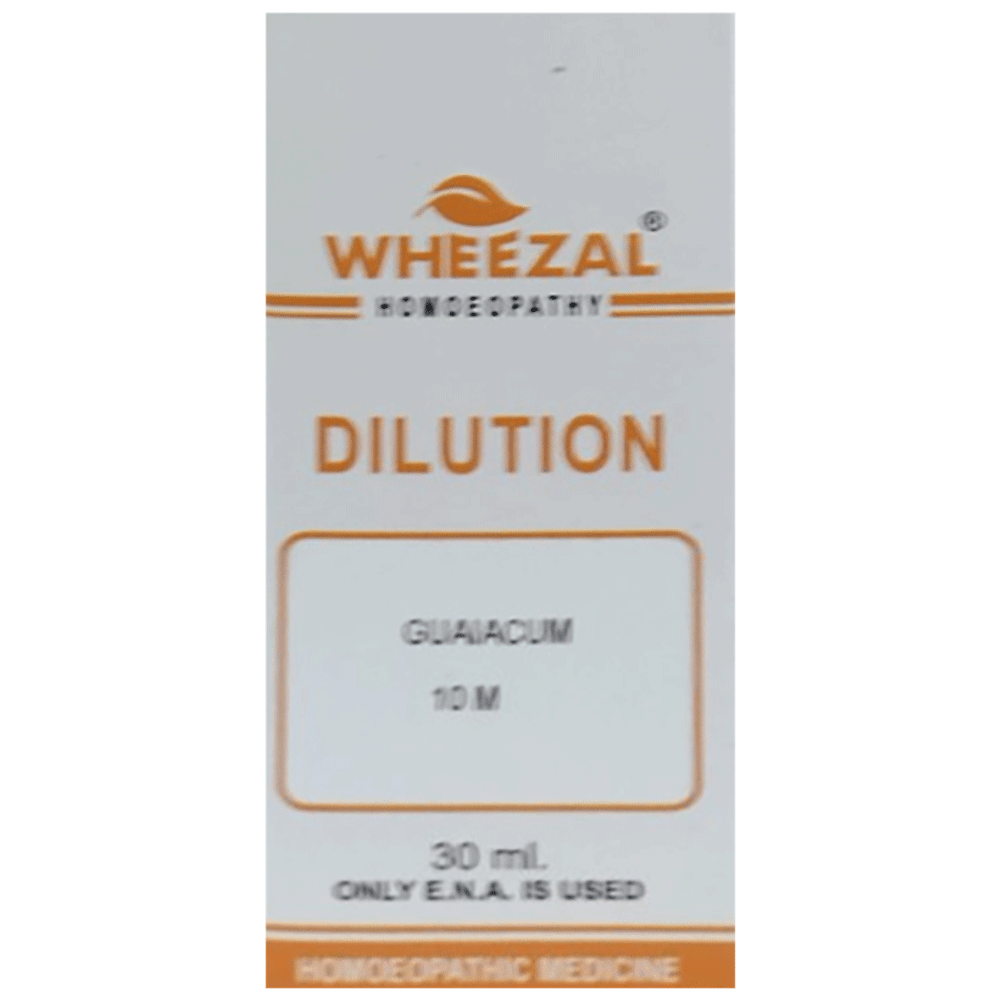 Wheezal Guaiacum Dilution 10M