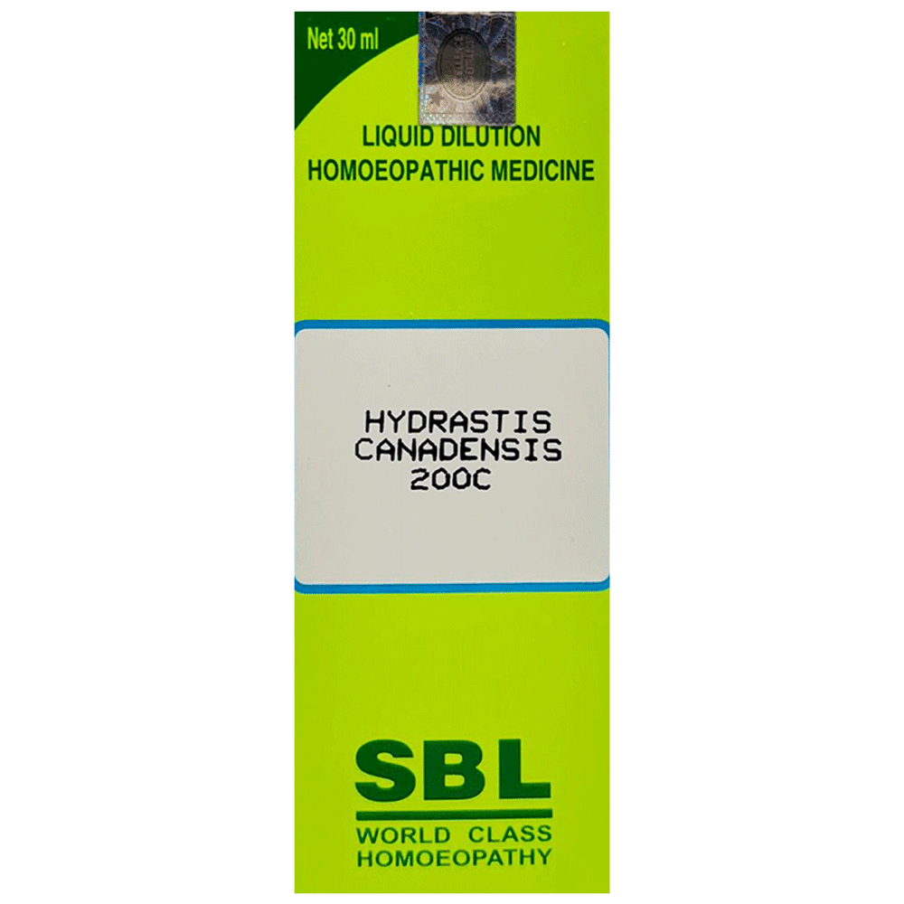 SBL Hydrastis Canadensis Dilution 200 CH