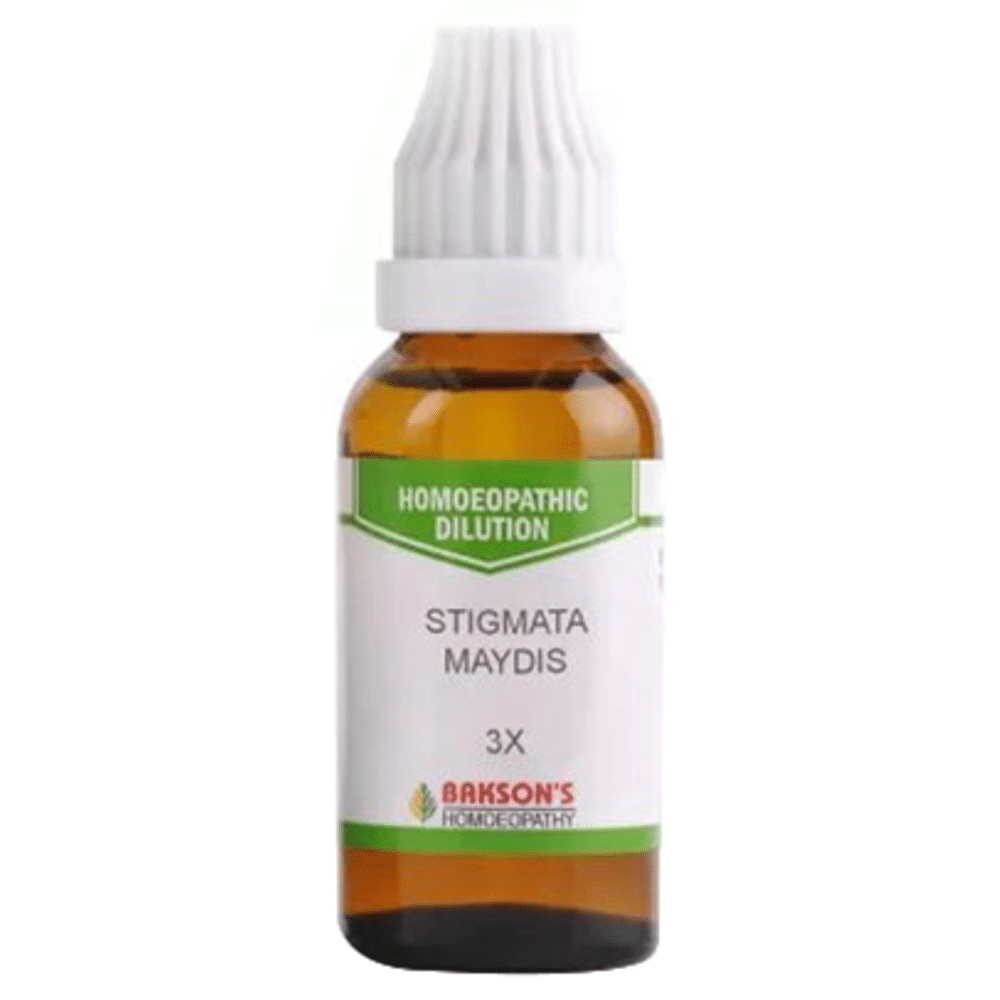 Bakson's Homeopathy Stigmata Maydis Dilution 3X