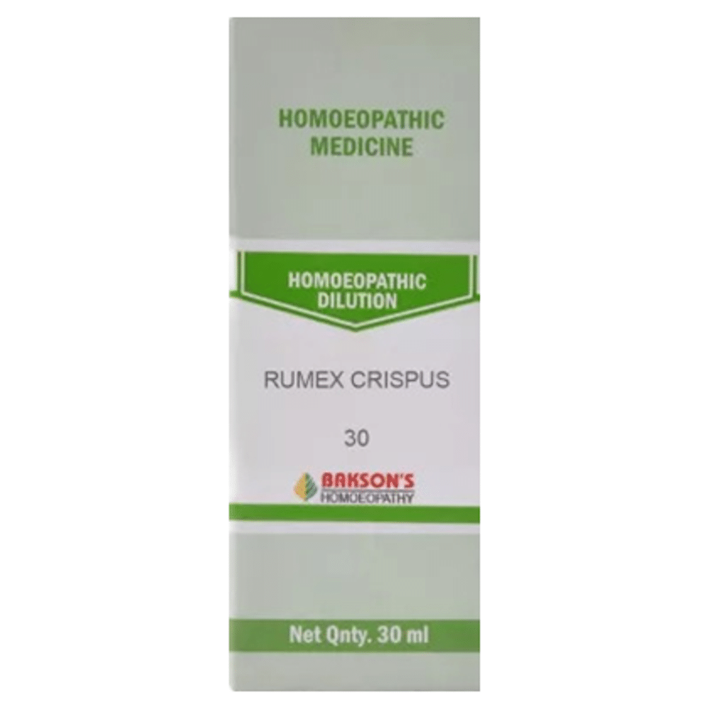 Bakson's Homeopathy Rumex Crispus Dilution 30 CH