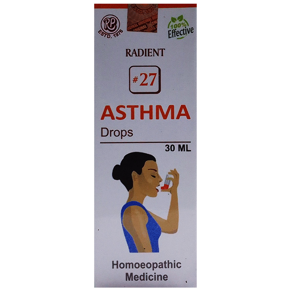 Radient 27 Asthma Oral Drops