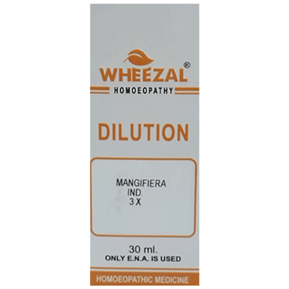 Wheezal Mangifiera Indica Dilution 3X