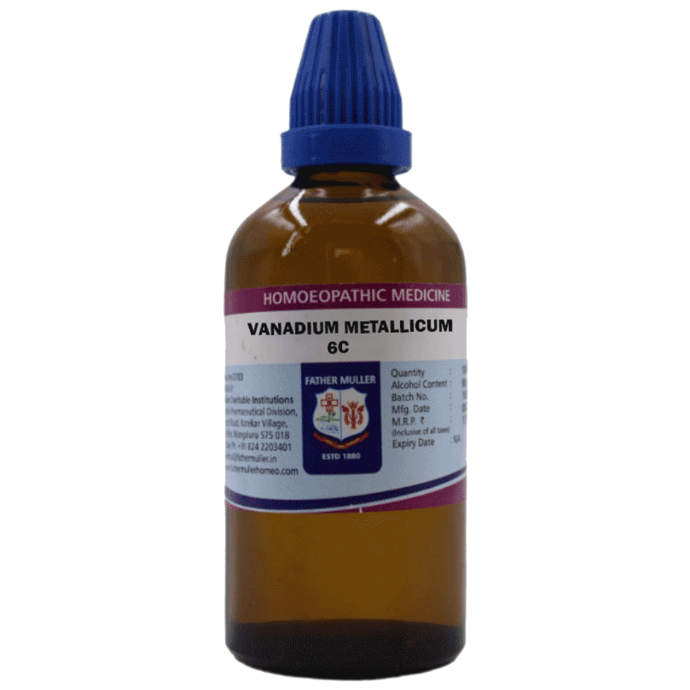 Father Muller Vanadium Metallicum Drop 6C