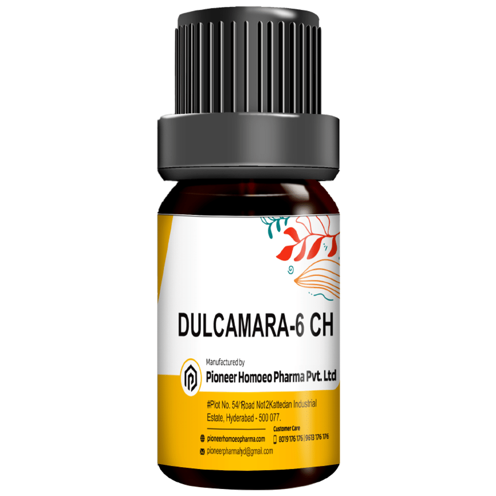 Pioneer Pharma Dulcamara Globules Pellets Multidose Pills 6 CH