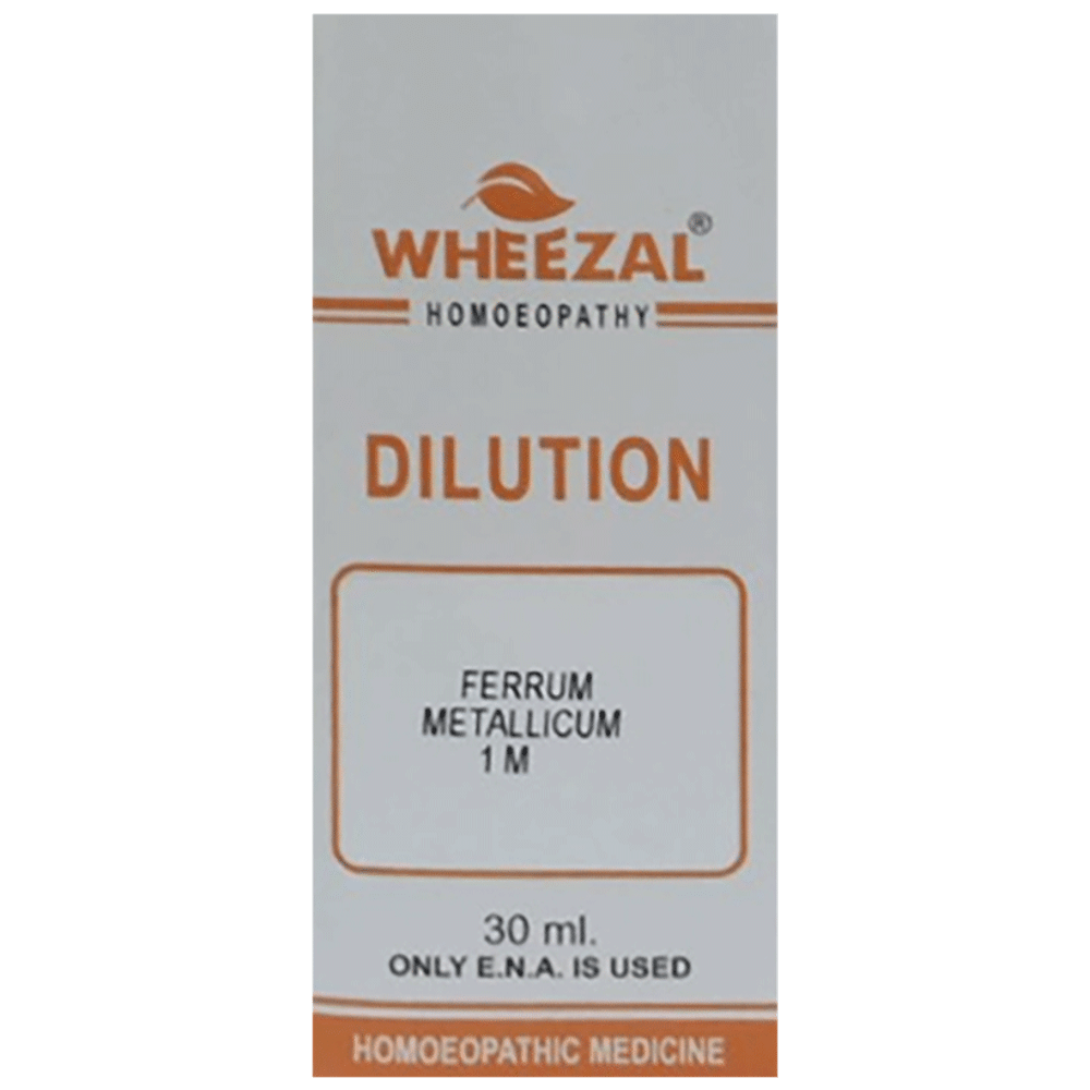 Wheezal Ferrum Metallicum Dilution 1M