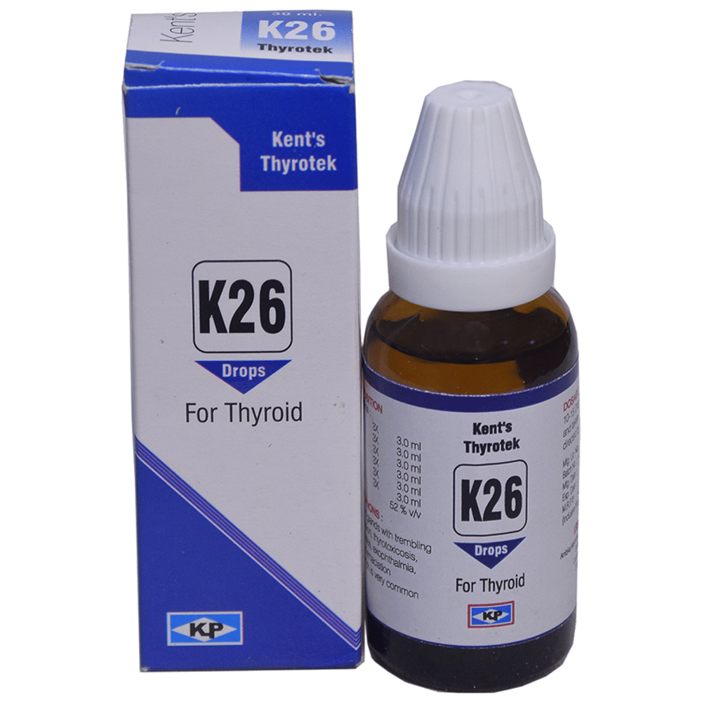 Kent's K26 Thyroid Oral Drops