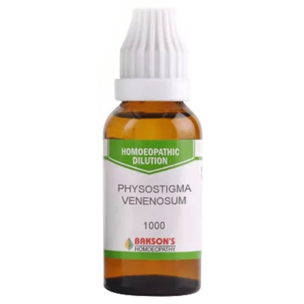 Bakson's Homeopathy Physostigma Venenosum Dilution 1000 CH