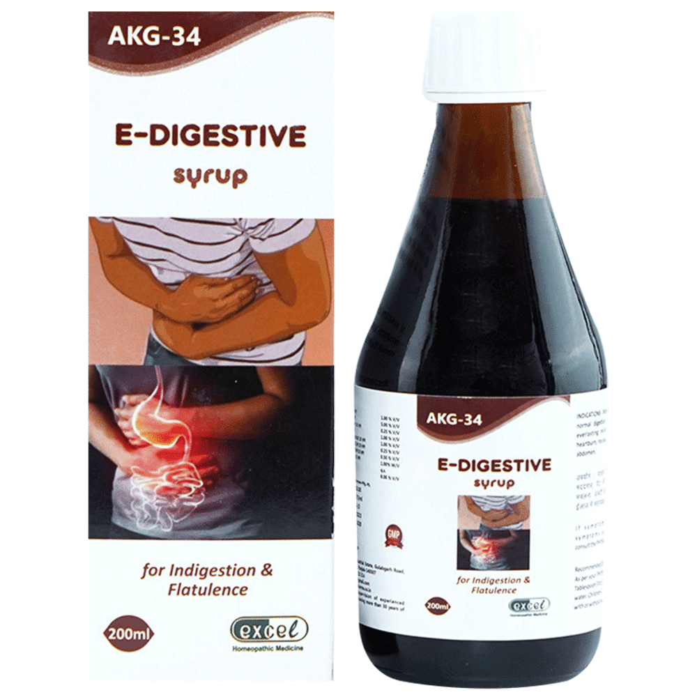 Excel AKG 34 E-Digestive Syrup