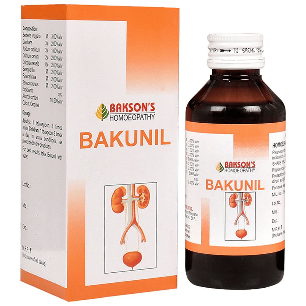 Bakson's Homeopathy Bakunil Syrup