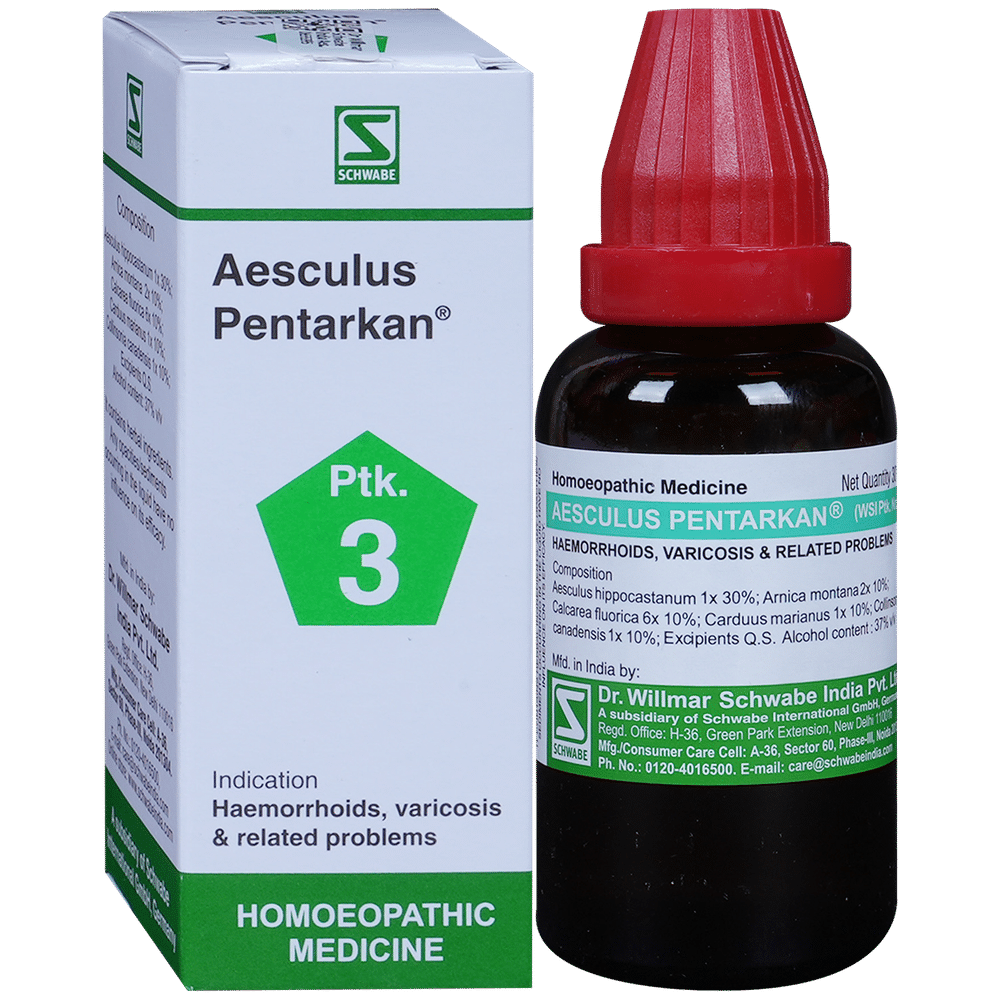 Dr Willmar Schwabe India Aesculus Pentarkan Drop