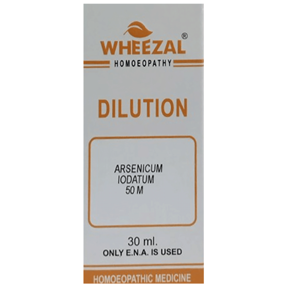 Wheezal Arsenicum Iodatum Dilution 50M