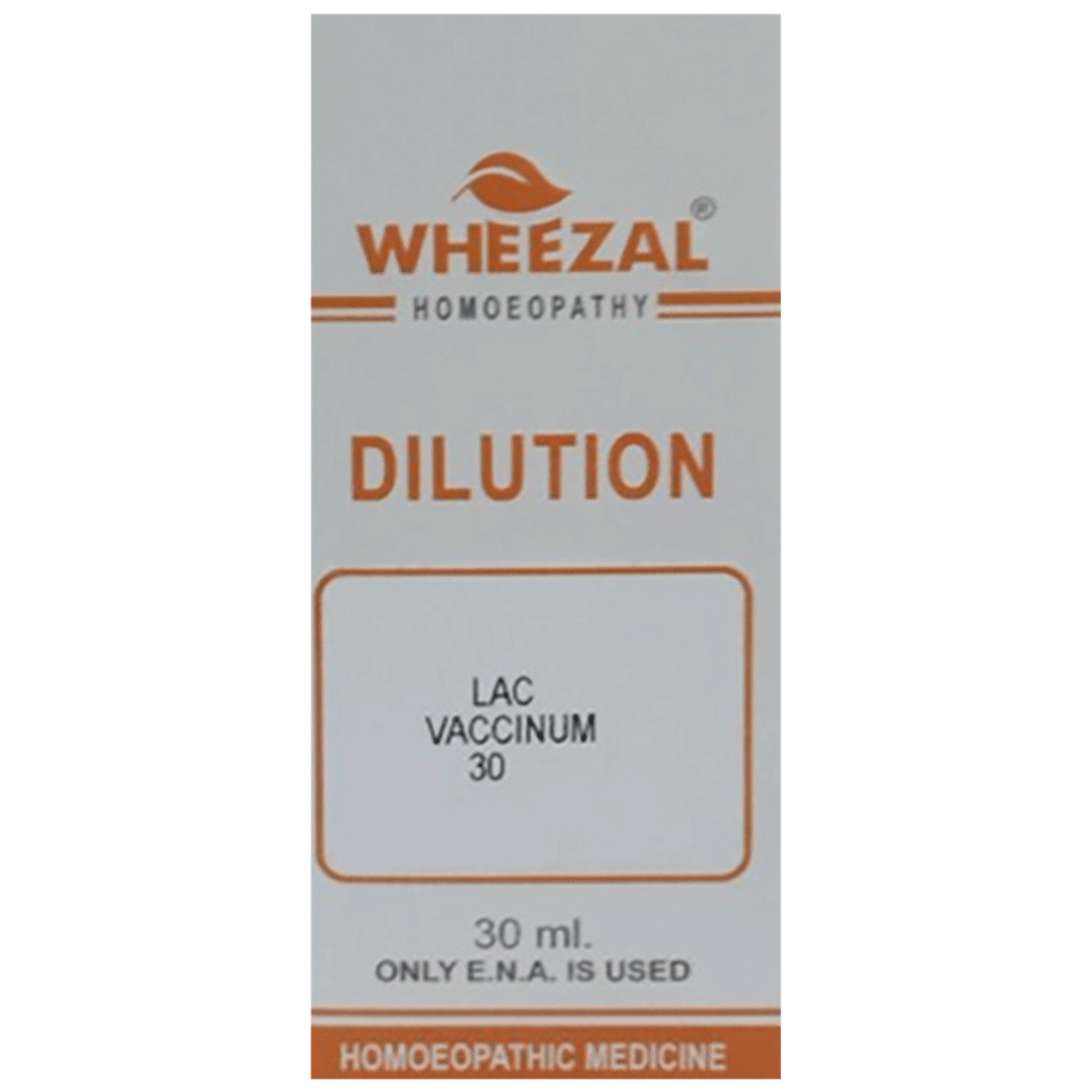 Wheezal lac Vaccinum Defloratum Dilution 30