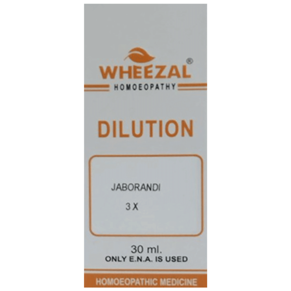 Wheezal Jaborandi Dilution 3X