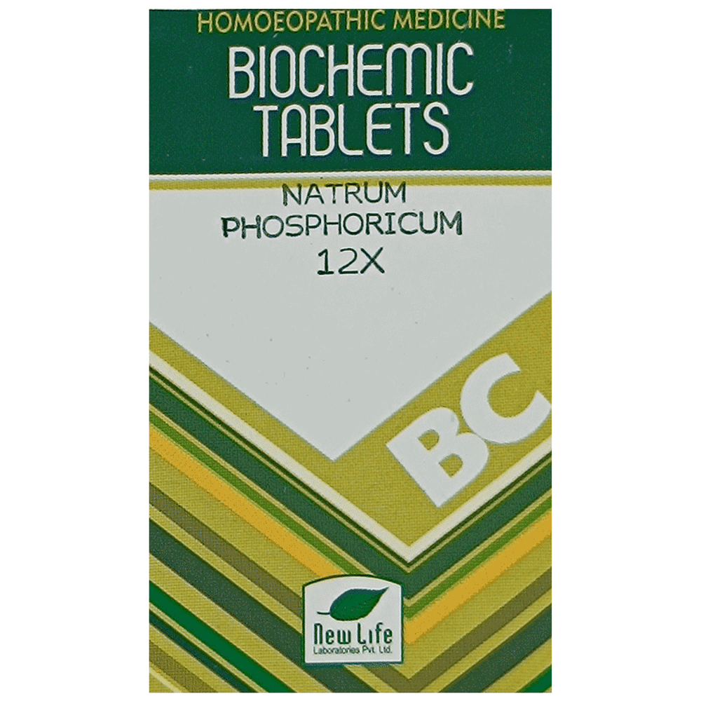 New Life Natrum Phosphoricum Biochemic Tablet 12X