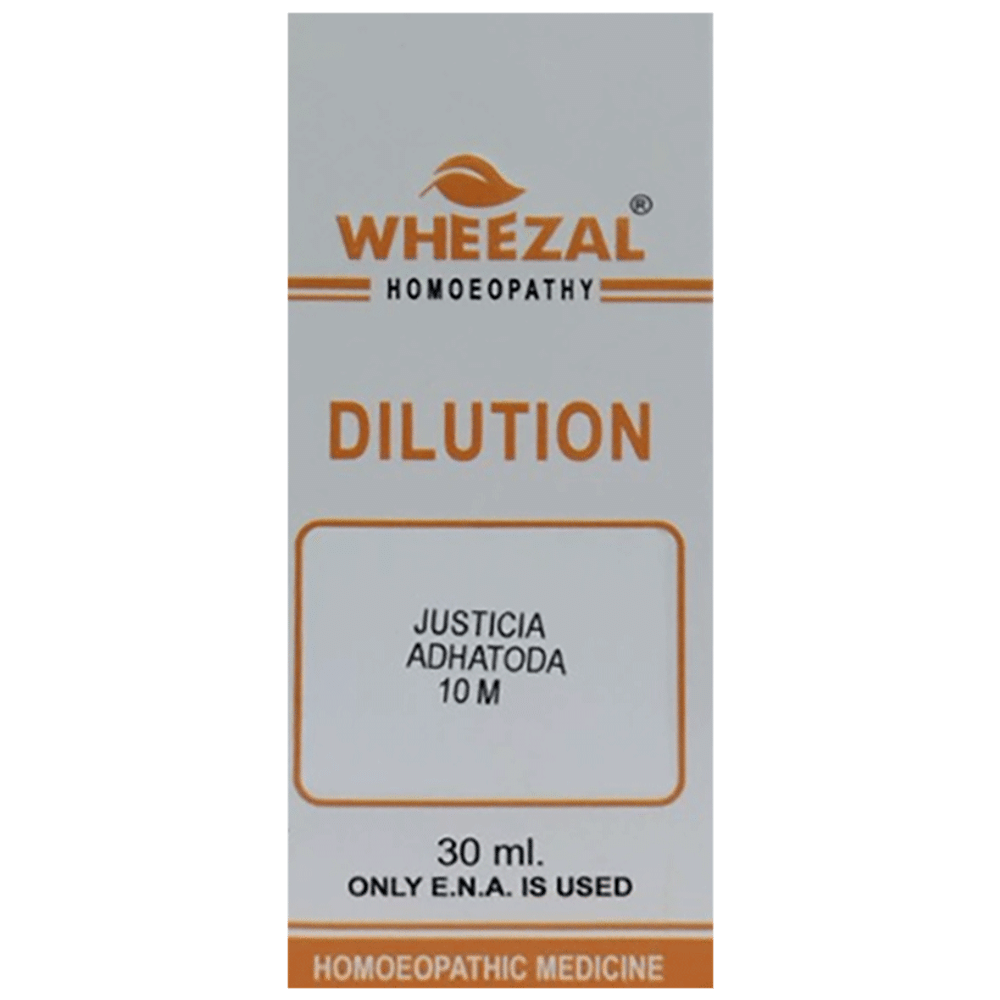 Wheezal Justicia Adhatoda Dilution 10M