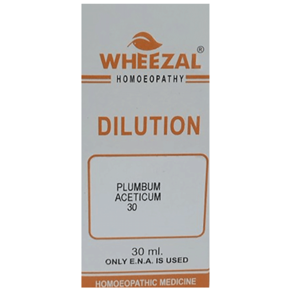 Wheezal Plumbum Acet Dilution 30