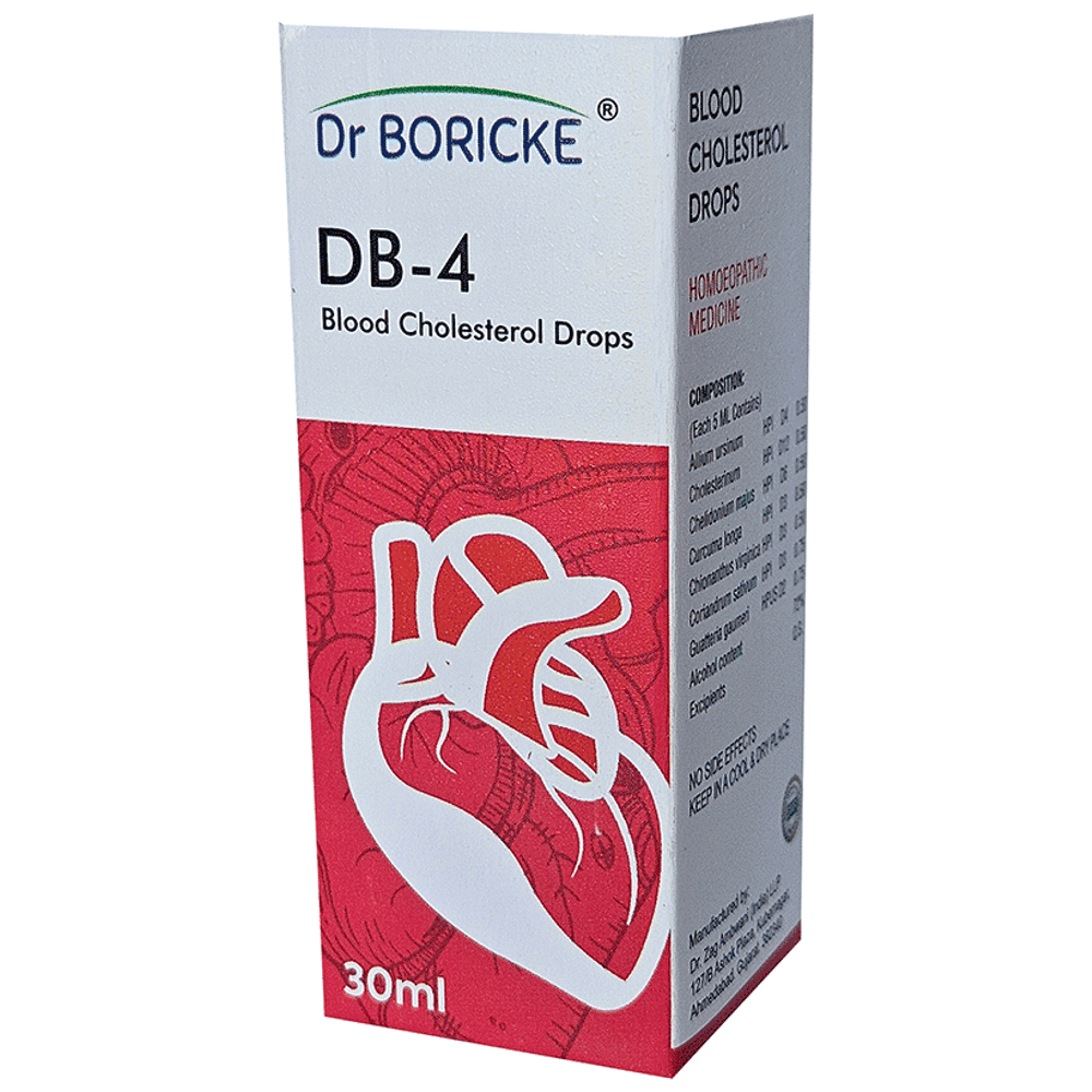 Dr Boricke DB 4 Blood Cholesterol Drop