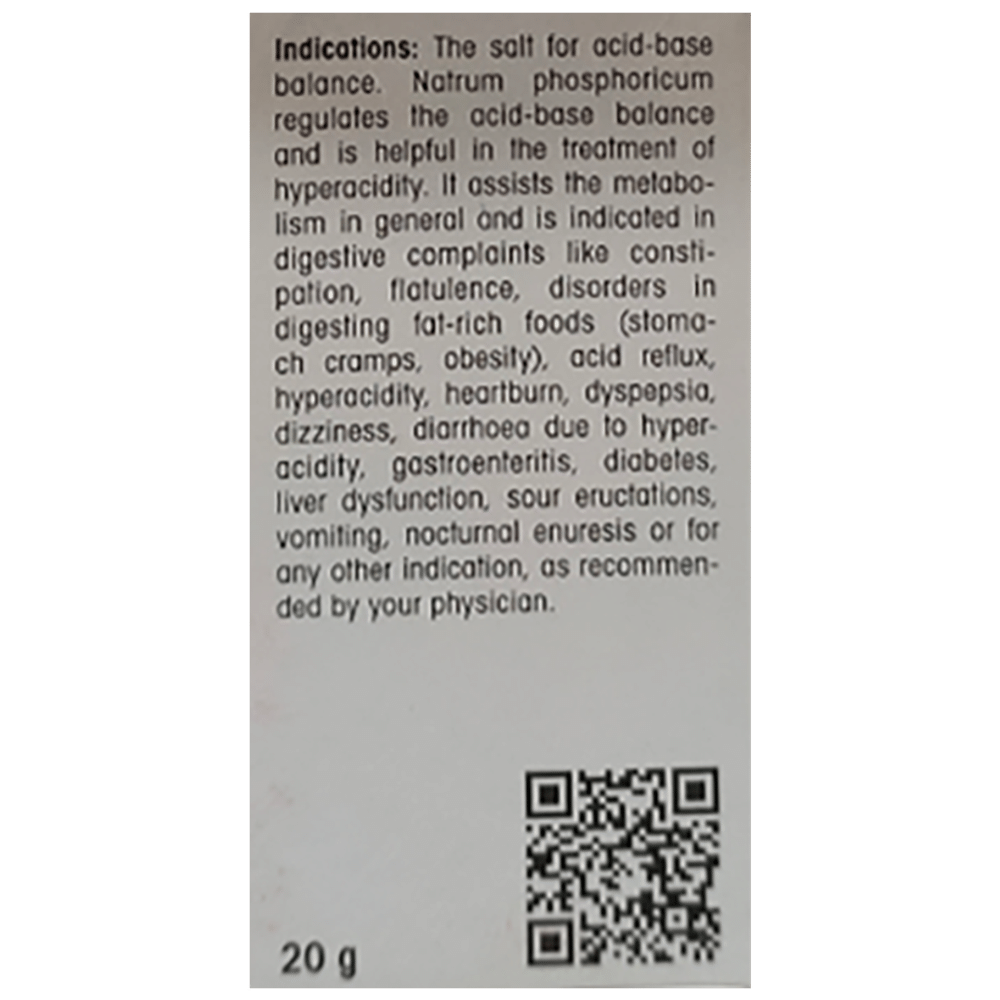 Dr Reckeweg &Co.gmbH Natrum Phosphoricum Biochemic Tablet 12X