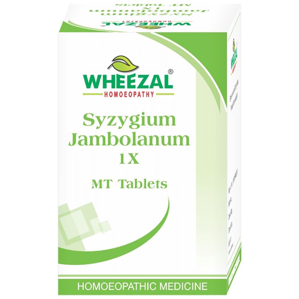 Wheezal Syzygium Jambolanum 1X MT Tablet