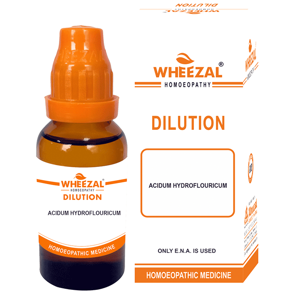 Wheezal Acidum Hydroflouricum Dilution 1M