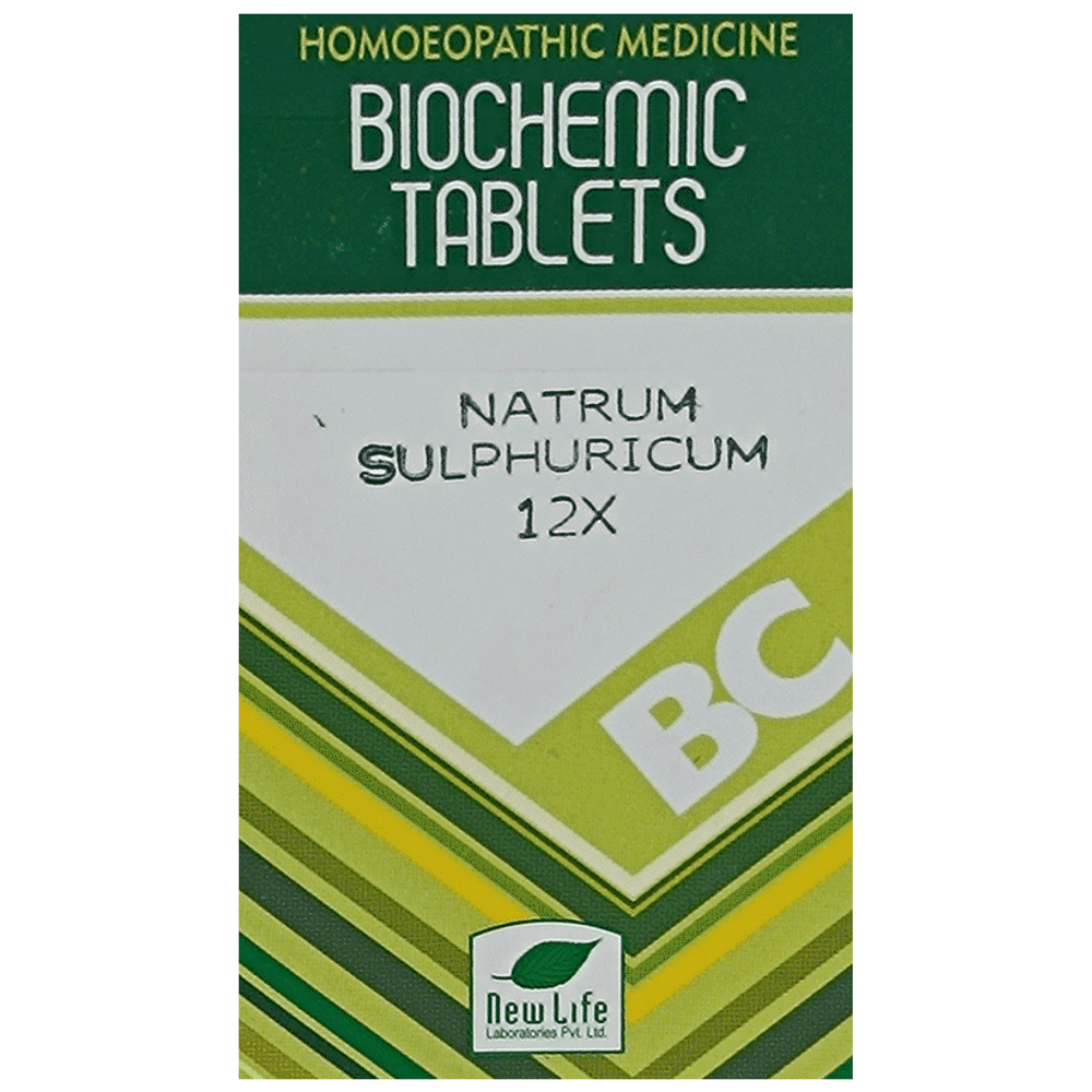 New Life Natrum Sulphuricum Biochemic Tablet 12X