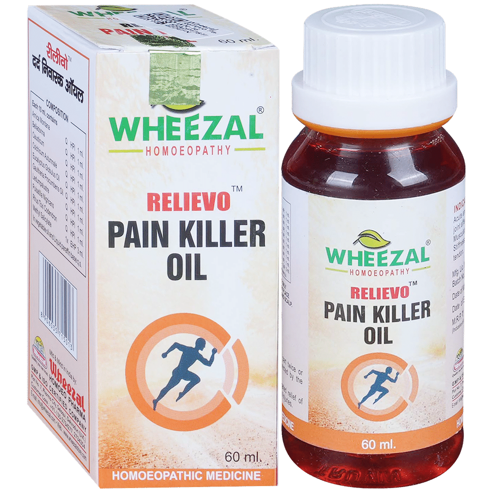 Wheezal Relievo Pain Killer Oil