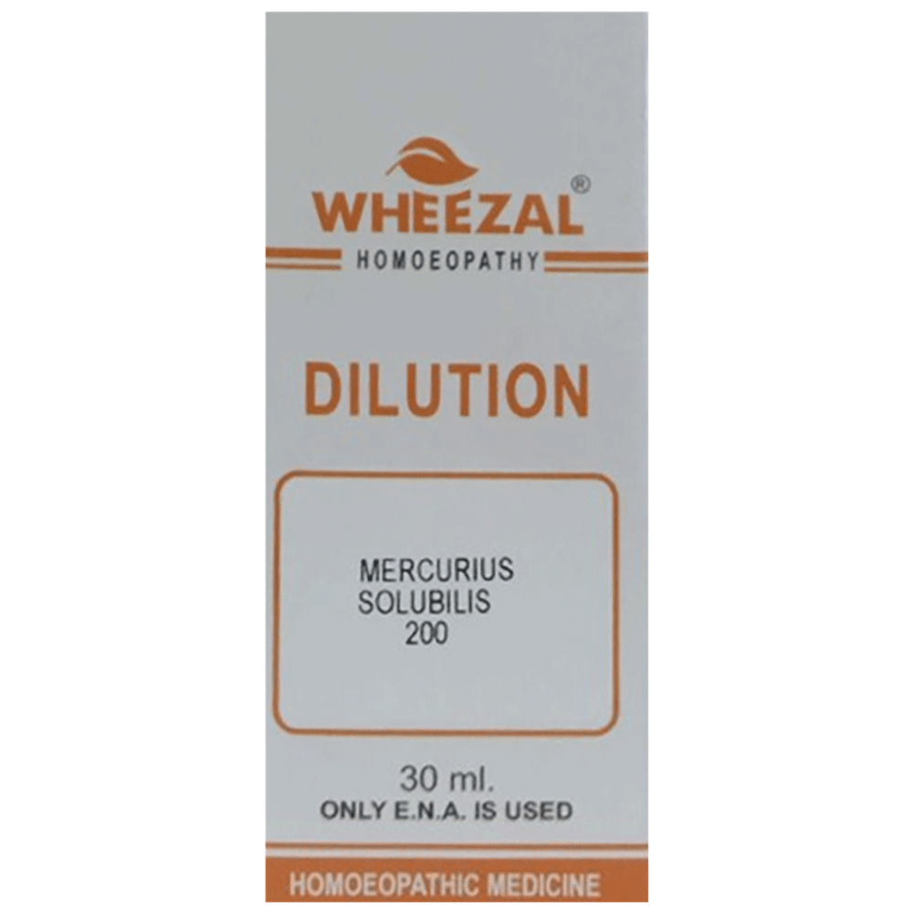 Wheezal Mercurius Solubilis Dilution 200