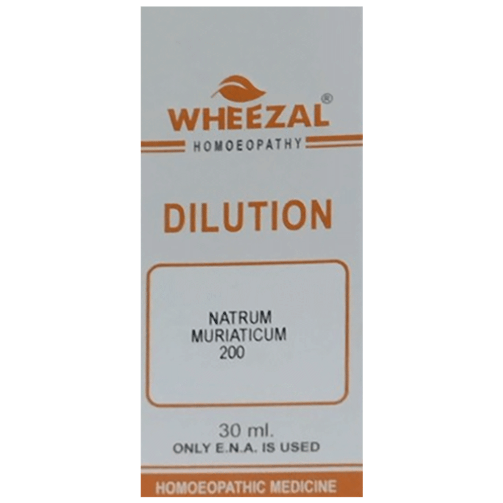 Wheezal Natrum Muriaticum Dilution 200