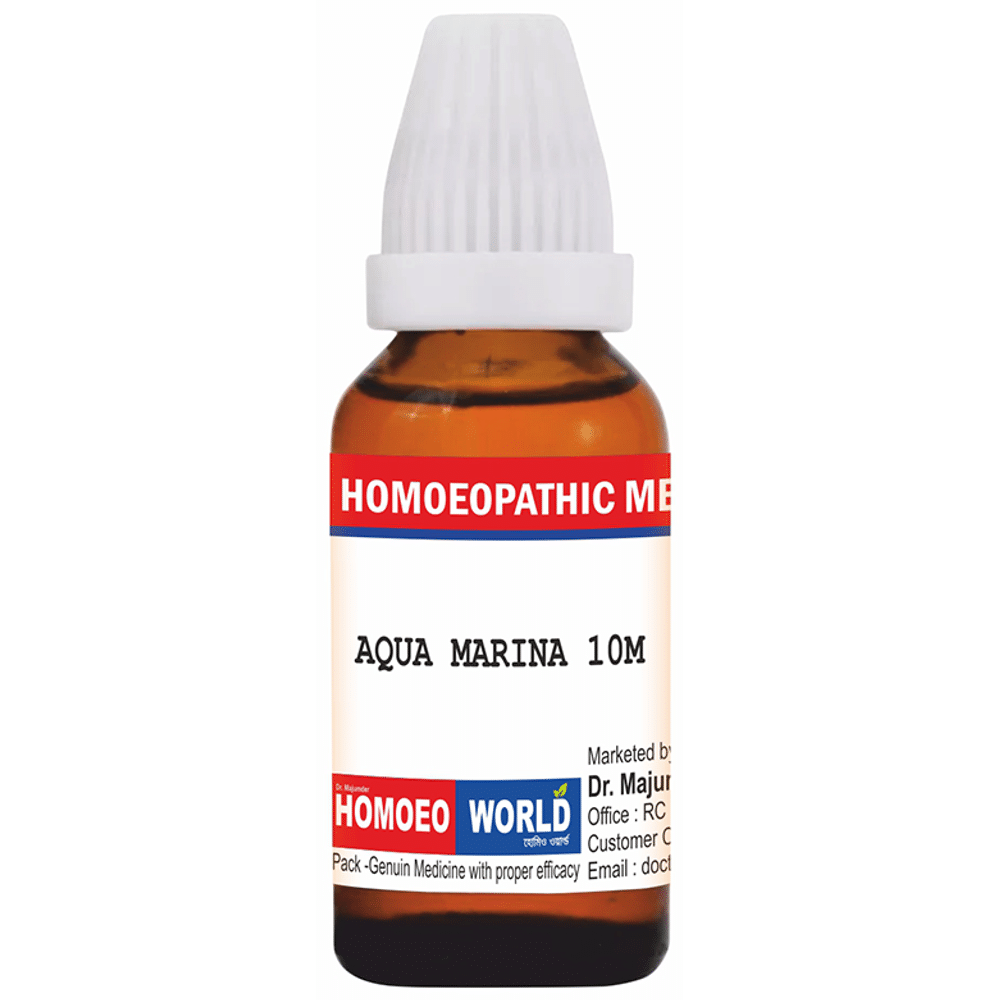 Dr. Majumder Homeo World Aqua Marina Dilution (30ml Each) 10M