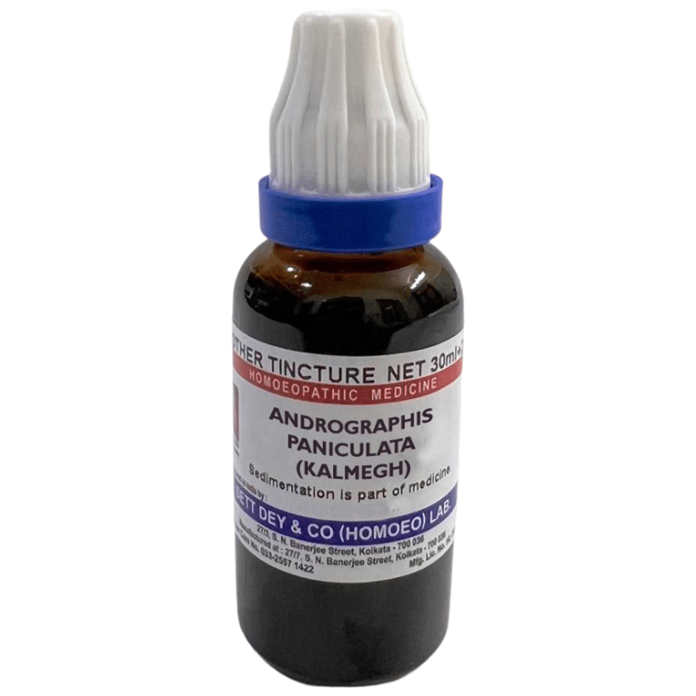 Sett Dey Andrographis Paniculata Mother Tincture Q